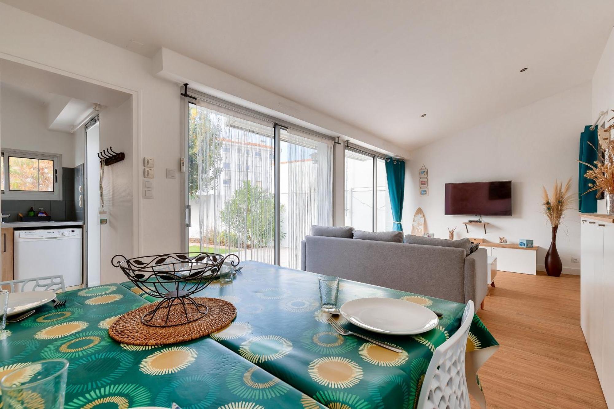 Entre Coeur De Ville Et Plage, Maison Pour 8 Saint Gilles Croix de vie Eksteriør billede