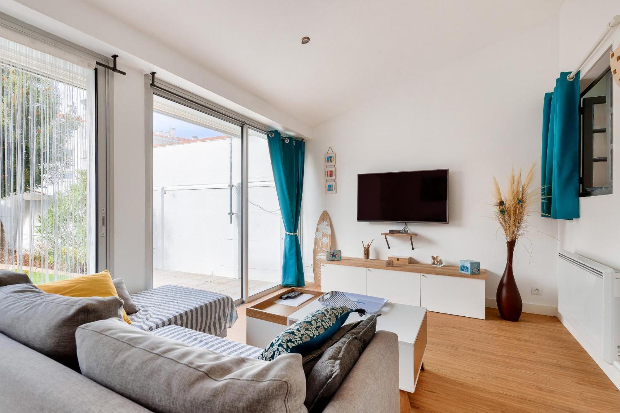 Entre Coeur De Ville Et Plage, Maison Pour 8 Saint Gilles Croix de vie Eksteriør billede
