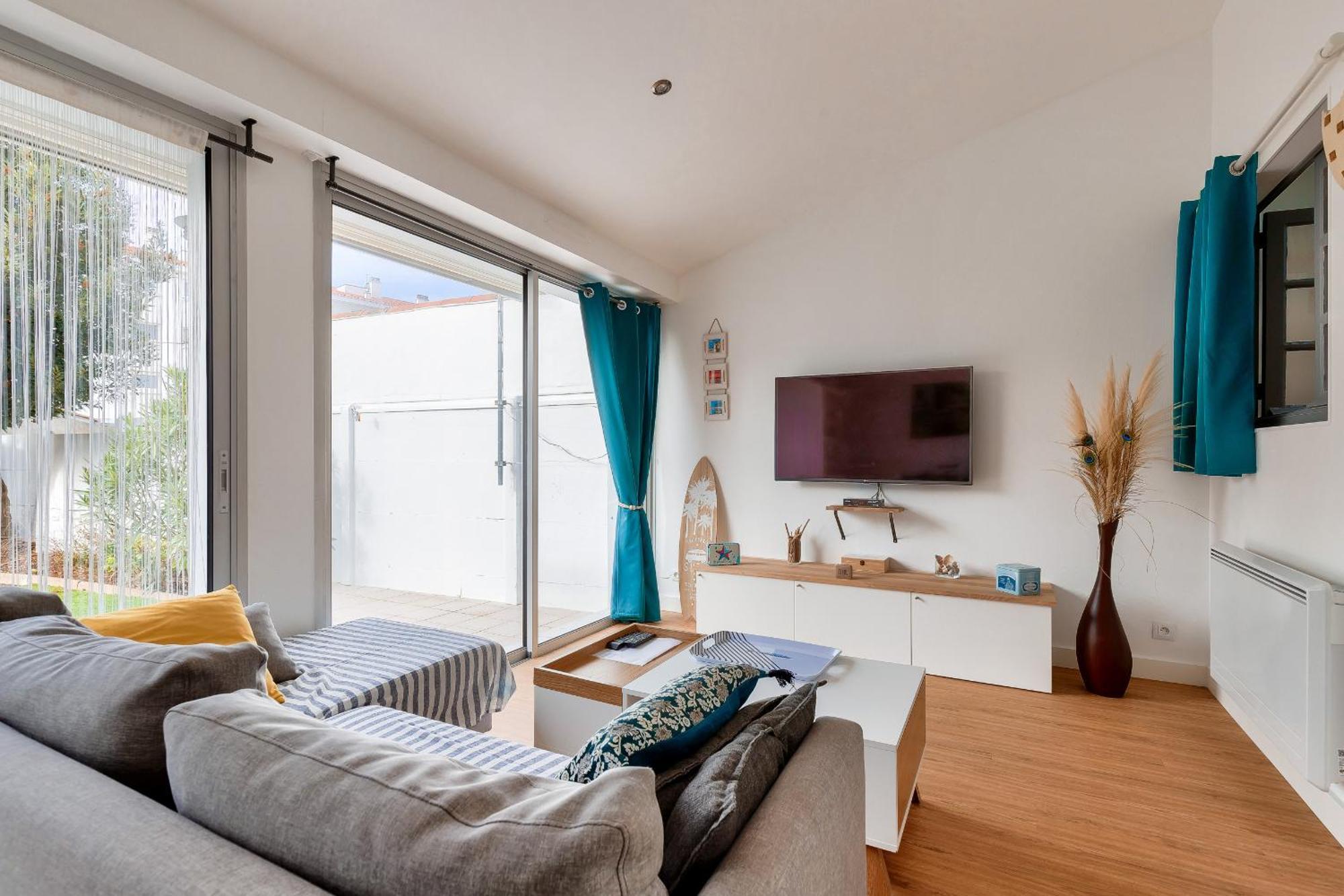 Entre Coeur De Ville Et Plage, Maison Pour 8 Saint Gilles Croix de vie Eksteriør billede