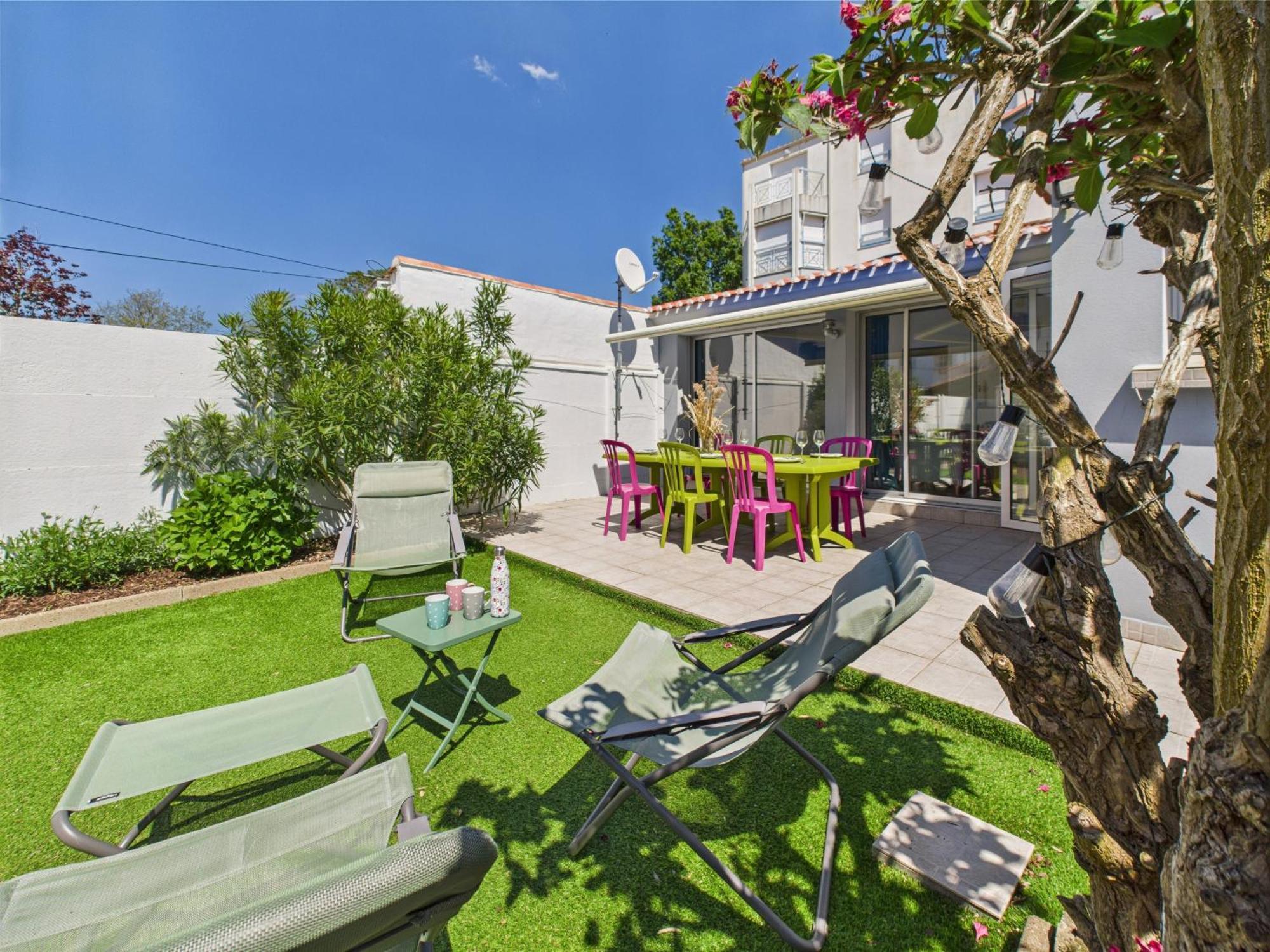 Entre Coeur De Ville Et Plage, Maison Pour 8 Saint Gilles Croix de vie Eksteriør billede